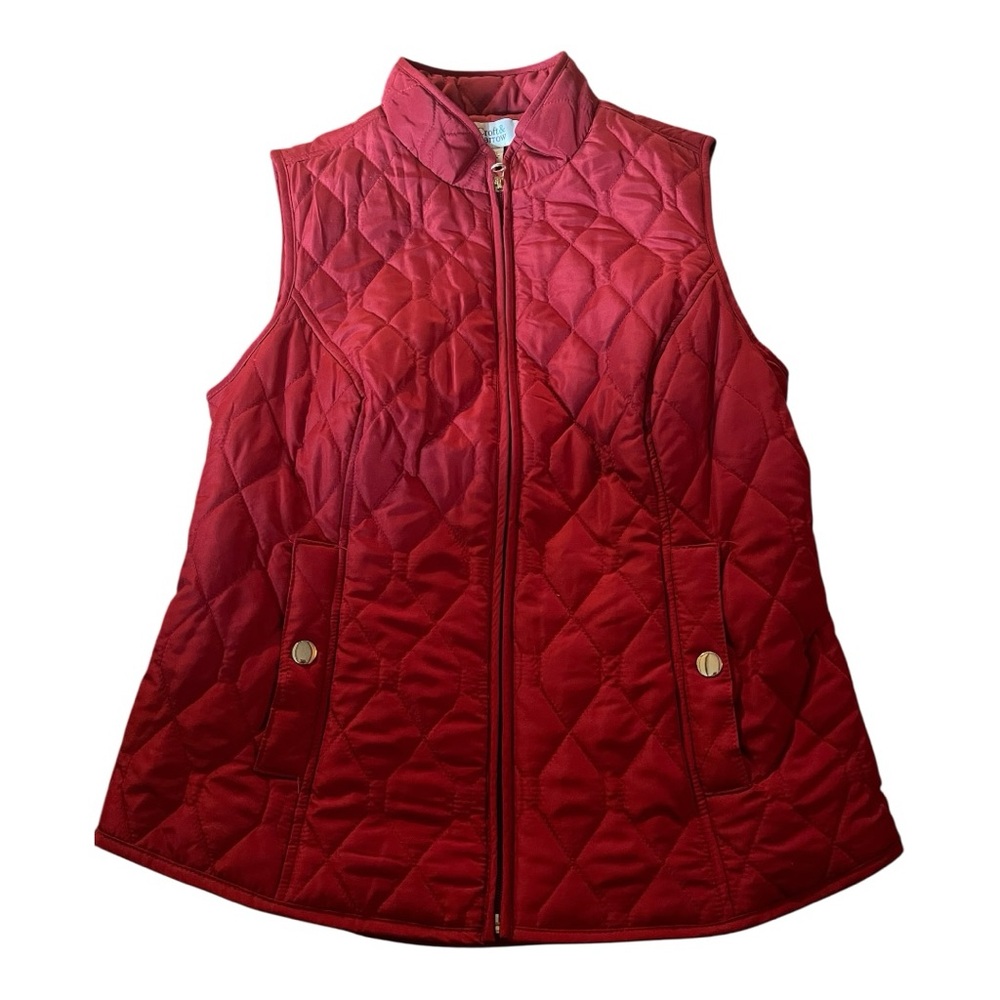Croft & Barrow Quilted Vest – PXS - Picture 2 of 6
